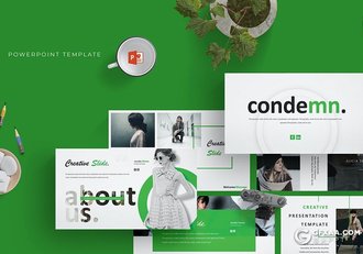 30页国外时尚风格商务工作计划数据统计PPT模板5种配色 - 顶尖PPT