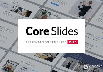 52页国外扁平化商务风格项目介绍会议演讲PPT模板 - 顶尖PPT