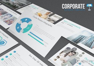 30页企业工作计划总结数据分析统计keynote模板 - 顶尖PPT