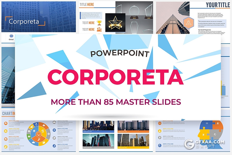 86页企业简介商业规划商业布局工作汇报PPT模板 - 顶尖PPT