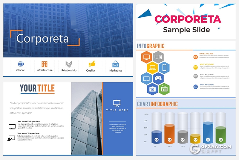 86页企业简介商业规划商业布局工作汇报PPT模板 - 顶尖PPT