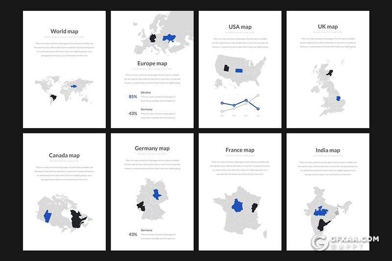 70页国外极简时尚风格A4尺寸keynote画册模板 - 顶尖PPT