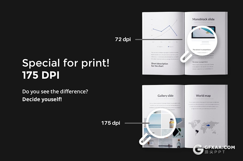 70页国外极简时尚风格A4尺寸keynote画册模板 - 顶尖PPT