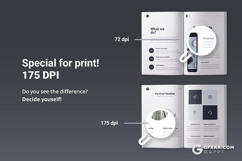 89页A4画册模板简约设计风格国外PPT模板 - 顶尖PPT