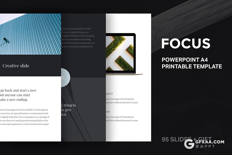 95页A4尺寸产品介绍项目展示PPT画册模板 - 顶尖PPT