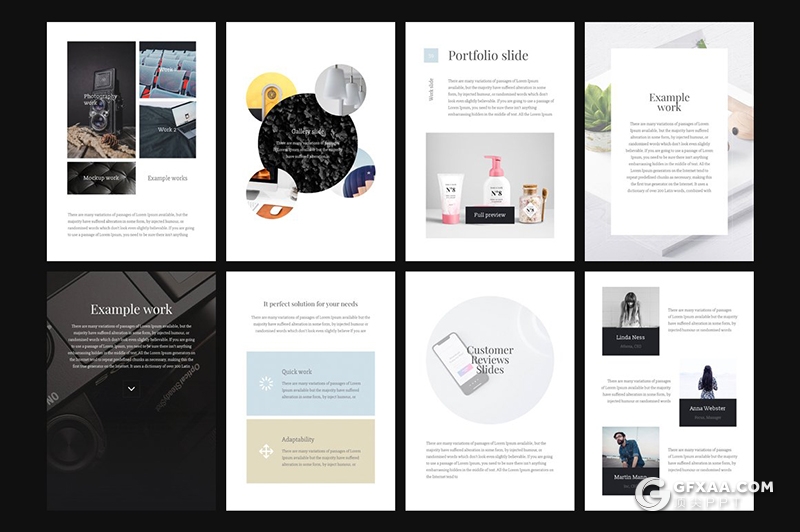 95页A4尺寸产品介绍项目展示PPT画册模板 - 顶尖PPT