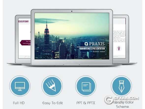 56页紫色国外商务风格工作汇报通用PPT模板 - 顶尖PPT