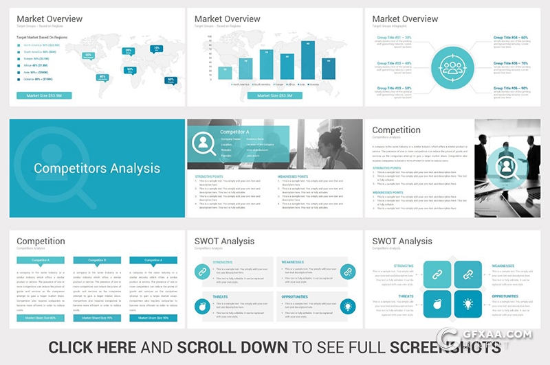 273页国外大型商务PPT模板数据图形图表组织架构企业介绍国外PPT模板 - 顶尖PPT
