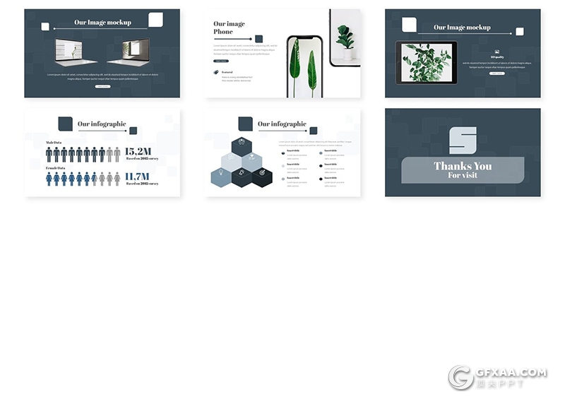 30页简约风格室内装修设计keynote模板 - 顶尖PPT