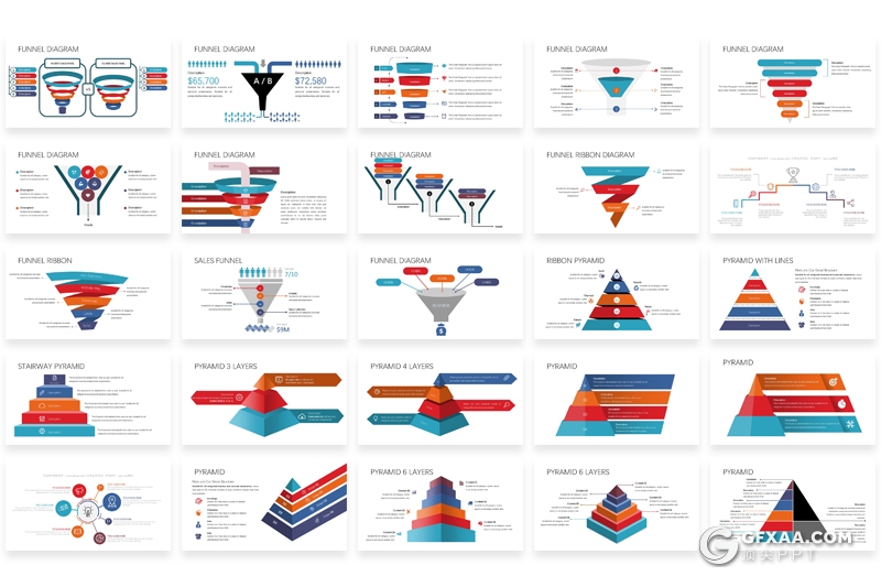 371页国外创意聚合数据图形各种地图信息图形大合集 - 顶尖PPT