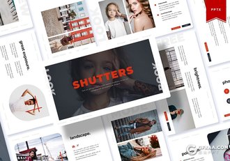 30页简约风格时尚唯美国外PPT通用模板 - 顶尖PPT