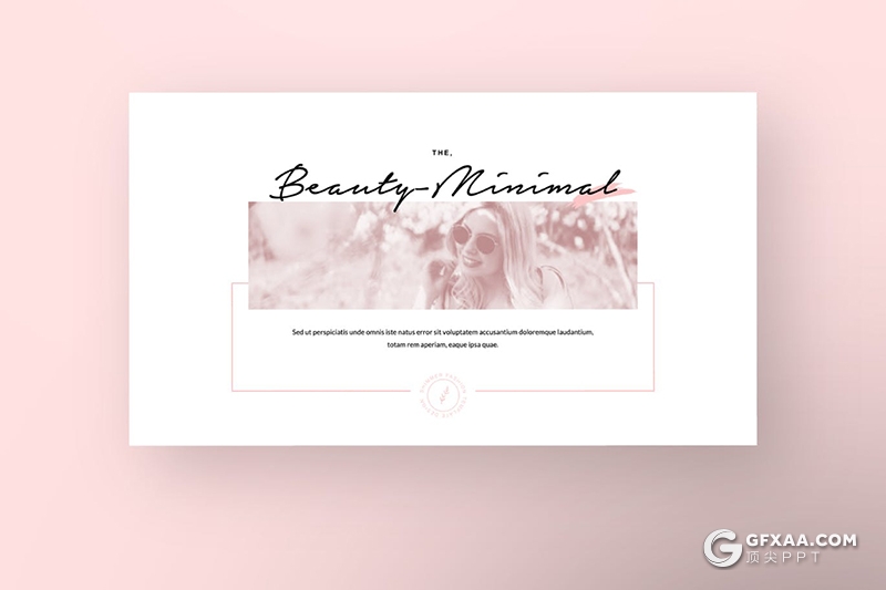 50页小清新时尚品牌主题PPT模板 - 顶尖PPT