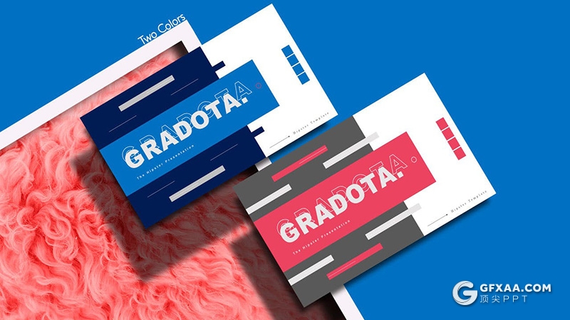 30页时尚杂志潮流风格keynote模板 - 顶尖PPT