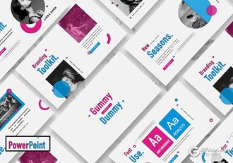 50页手绘风格创意欧美风格PPT模板 - 顶尖PPT