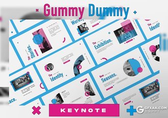 50页手绘风格创意欧美风格keynote模板 - 顶尖PPT