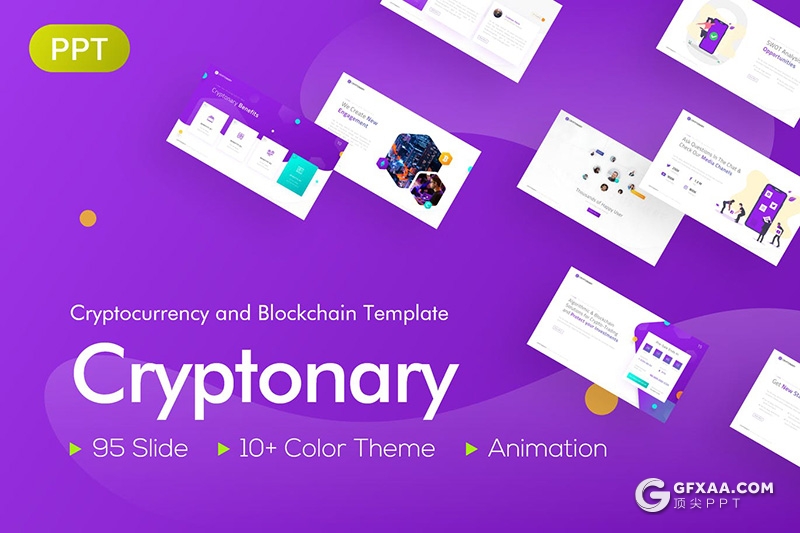 65页国外高品质科技风格PPT模板11种主题配色 - 顶尖PPT