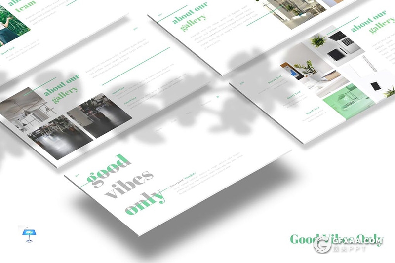 30页国外超简约风格keynote模板 - 顶尖PPT