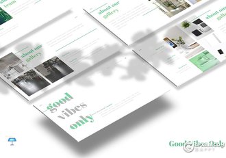 30页国外超简约风格keynote模板 - 顶尖PPT