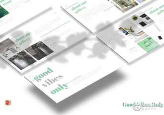 30页国外超简约风格PPT模板 - 顶尖PPT