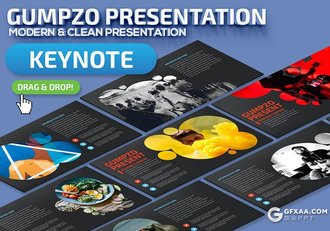 国外创意图片占位符通用keynote模板 - 顶尖PPT