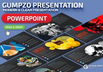 国外创意图片占位符通用PPT模板 - 顶尖PPT