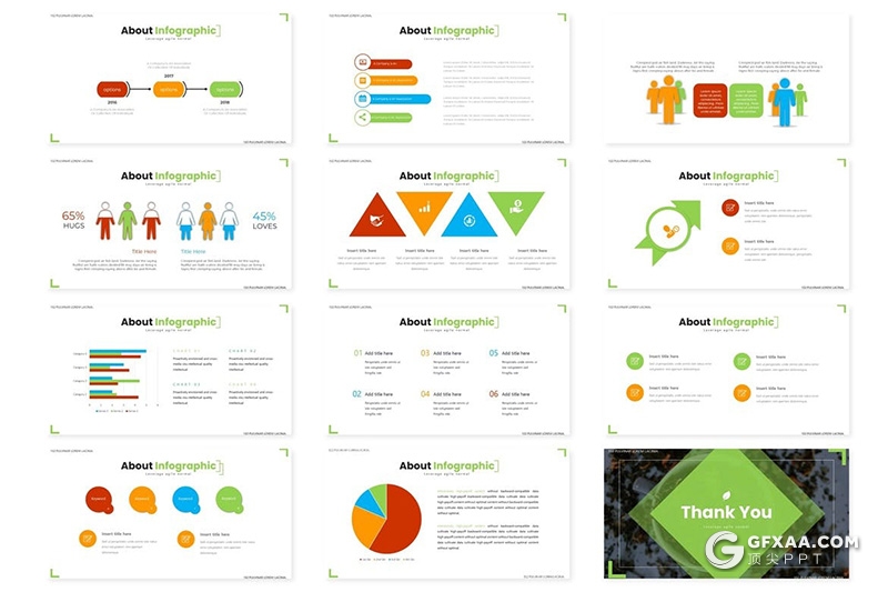 30页绿茶饮料产品市场分析PPT模板5种配色 - 顶尖PPT
