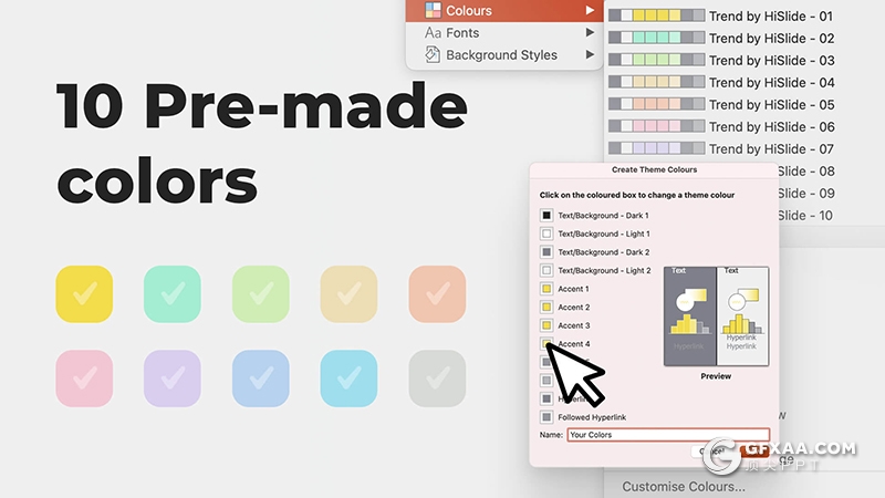 135页简约风格国外工作计划总结数据图形PPT模板 - 顶尖PPT