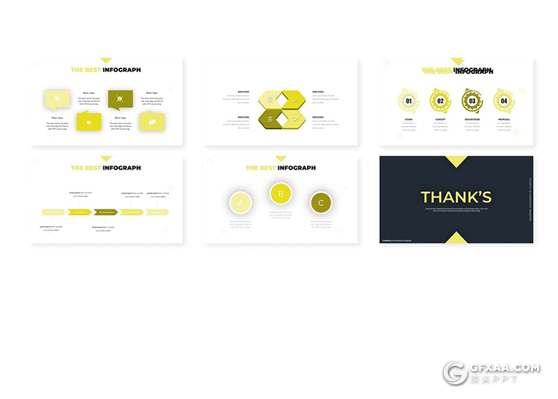 30页人物记录快乐回忆毕业同学录keynote模板5种配色 - 顶尖PPT