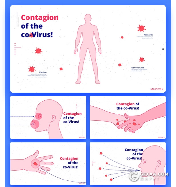 840页国外大型PPT模插画3D数据信息图形PPT动画模板 - 顶尖PPT