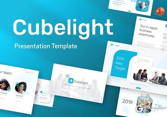 101页国外精美动画效果商务多用途PPT模板 - 顶尖PPT