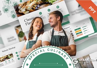105页国外精美动画餐饮美食主题PPT模板 - 顶尖PPT