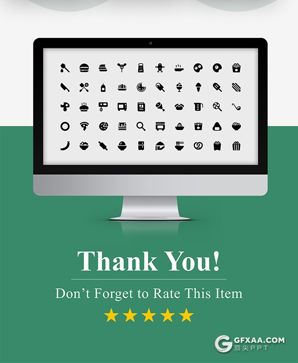 105页国外精美动画餐饮美食主题PPT模板 - 顶尖PPT