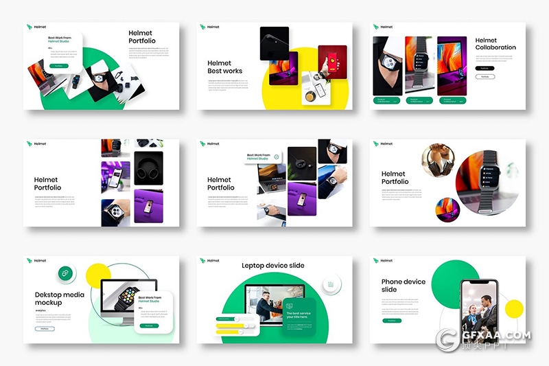 39页国外商务通用精美创意设计PPT模板 - 顶尖PPT