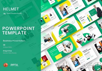 39页国外商务通用精美创意设计PPT模板 - 顶尖PPT