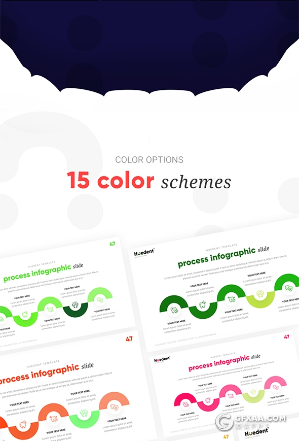 65页精美动画牙科诊所医学医疗主题国外PPT模板 - 顶尖PPT