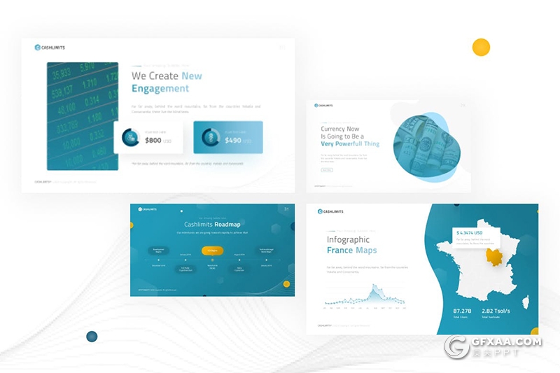 33页精美动画财务分析财务报告PPT模板 - 顶尖PPT