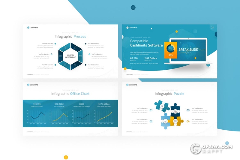 33页精美动画财务分析财务报告PPT模板 - 顶尖PPT
