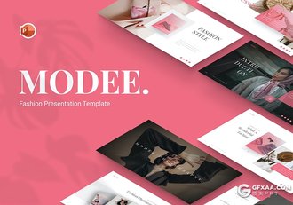 30页时尚女性主题国外PPT模板 - 顶尖PPT