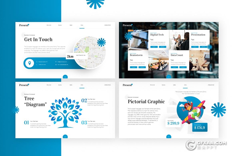 30页业务合作企业介绍国外商务PPT模板 - 顶尖PPT