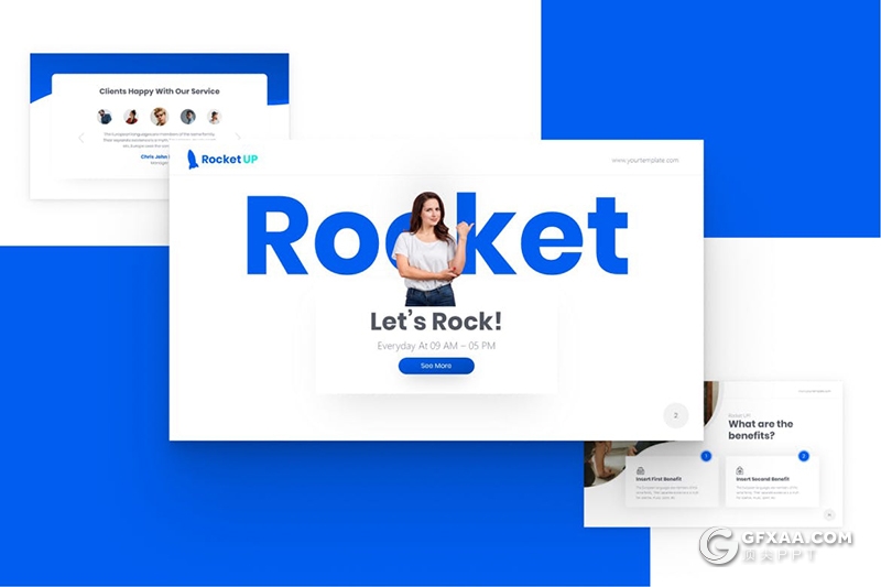 国外商务风格企业项目合作公司会议PPT模板 - 顶尖PPT