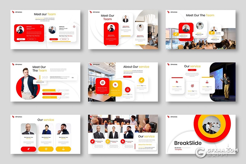 39页年度工作总结汇报国外高端PPT模板 - 顶尖PPT