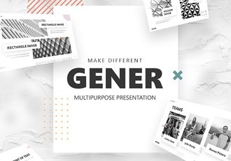 65页10种配色国外多用途创意PPT模板 - 顶尖PPT