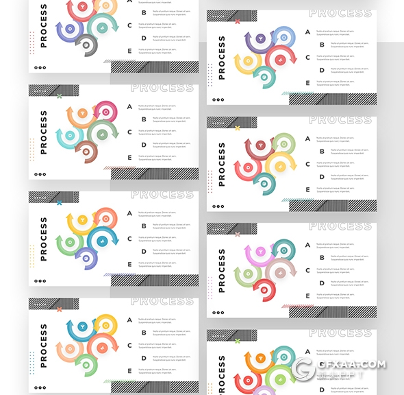 65页10种配色国外多用途创意PPT模板 - 顶尖PPT