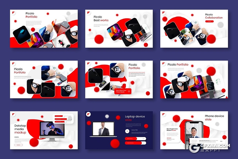 39页高端国外企业会议2021年终汇报PPT模板 - 顶尖PPT