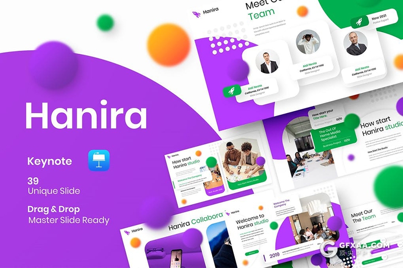 39页国外高端商务企业通用keynote模板 - 顶尖PPT