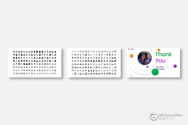 39页国外高端商务企业通用Google slides模板 - 顶尖PPT