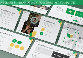 30页健康养生按摩美容主题PPT模板 - 顶尖PPT