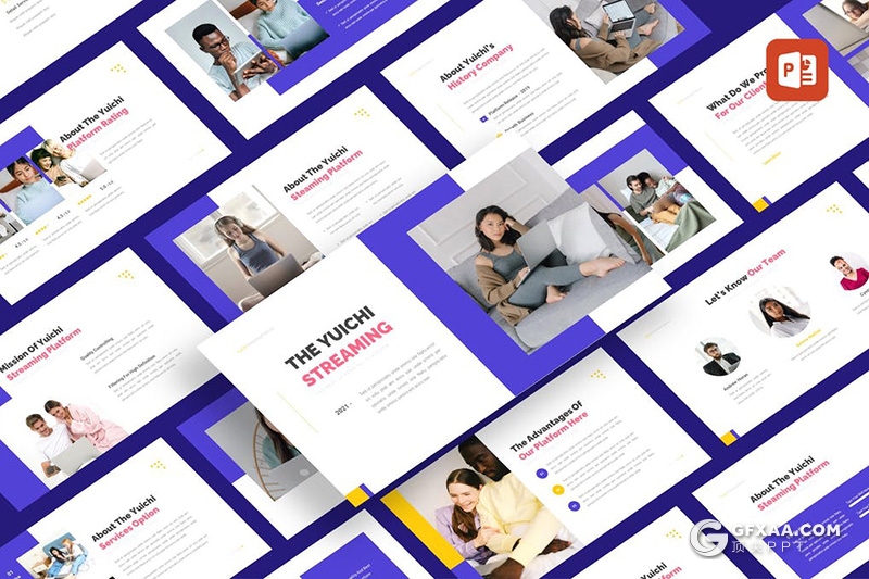 30页企业介绍自媒体数据分析统计PPT模板 - 顶尖PPT