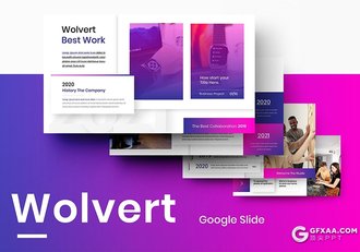 30页商业主题企业年终项目汇报国外Google slides模板 - 顶尖PPT