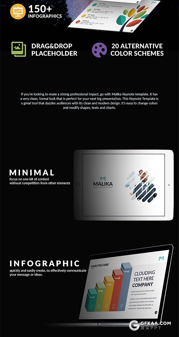 470多页欧美高端商务多用途keynote模板 信息图形插画国外keynote模板 - 顶尖PPT